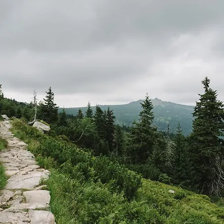 Frühstückspension Weranda Z Widokiem Na Karkonosze Schreiberhau