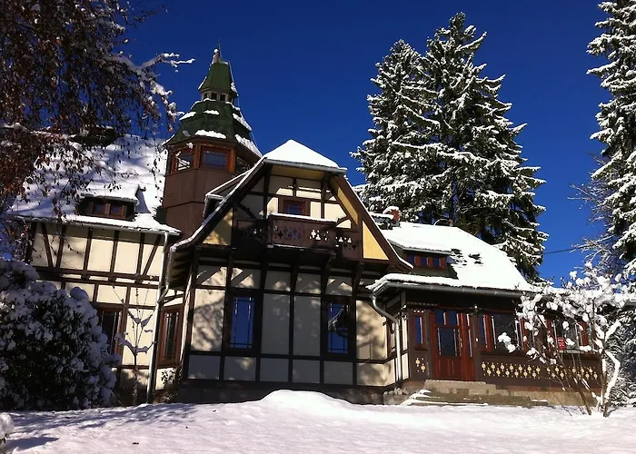 Weranda Z Widokiem Na Karkonosze شكلارسكا بوريبا